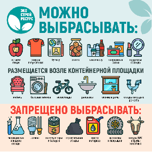 Можно и нельзя выбрасывать